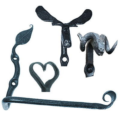 Forged Hand Towel Holder