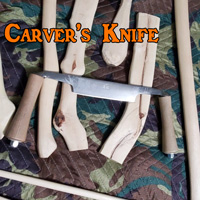 Barr Carver's Knife great for crafting furniture and peeling log railing and small poles