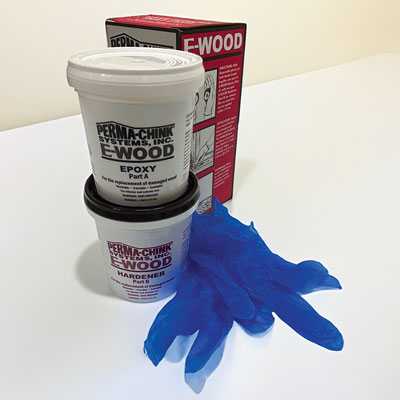 E-Wood - Epoxy Wood Putty Filler – Log Home Mart