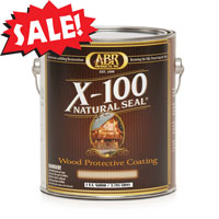 X-100 Natural Seal Wood Protective Coating